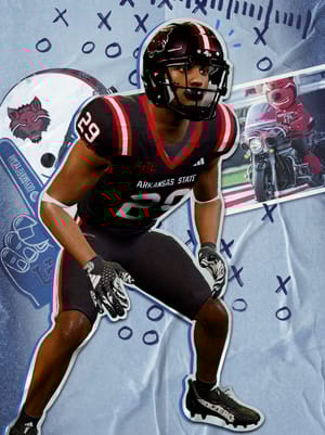 Justin Parks Season 7 95 OVR - College Football 25