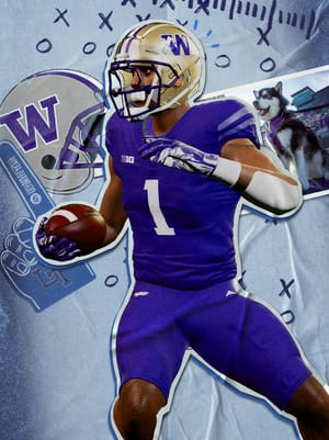 Jonah Coleman Season 7 97 OVR - College Football 25