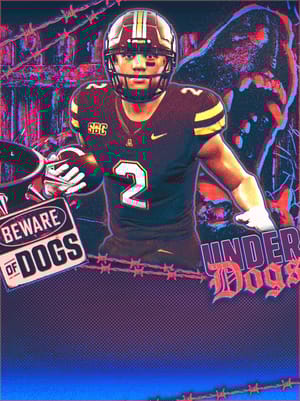 Kaedin Robinson Underdogs 97 OVR - College Football 25