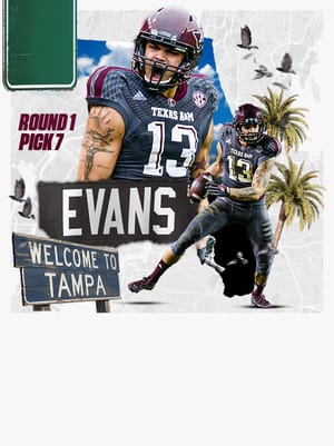 Mike Evans Draft 99 OVR - College Football 25