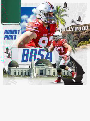 Joey Bosa Draft 92 OVR - College Football 25
