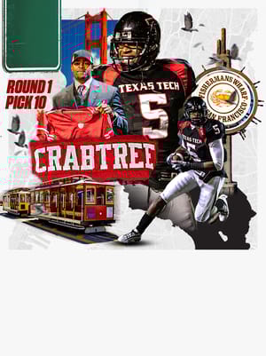 Michael Crabtree Draft 99 OVR - College Football 25