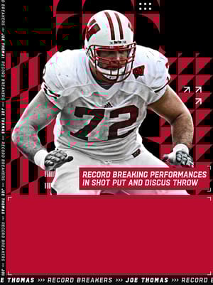 Joe Thomas Record Breakers 99 OVR - College Football 25