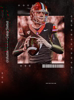 Connor Bazelak Graduation 97 OVR - College Football 25