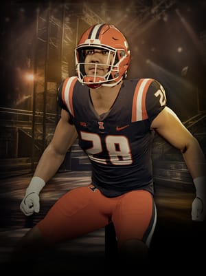 Dylan Rosiek Names of the Game 84 OVR - College Football 26