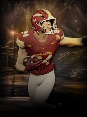 Gabe Burkle Names of the Game 86 OVR - College Football 26