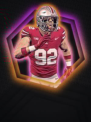 Caden Curry Mainstays 85 OVR - College Football 26