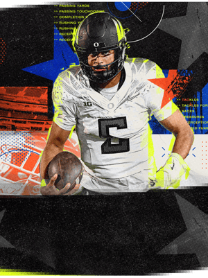 Dante Moore Stars of the Week 91 OVR - College Football 26