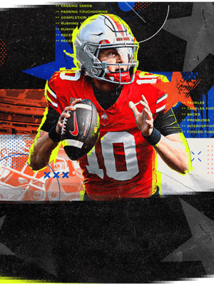 Julian Sayin Stars of the Week 93 OVR - College Football 26