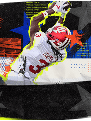 Omar Cooper Jr. Stars of the Week 93 OVR - College Football 26