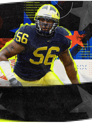 LaMarr Woodley Stars of the Week 93 OVR - College Football 26