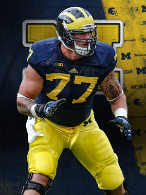 Taylor Lewan Core 94 OVR - College Football 26