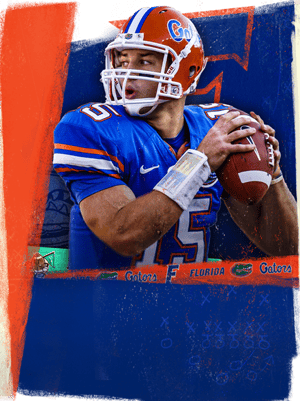Tim Tebow Season 5 88 OVR - College Football 26