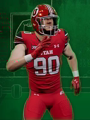 John Henry Daley Season 7 95 OVR - College Football 26
