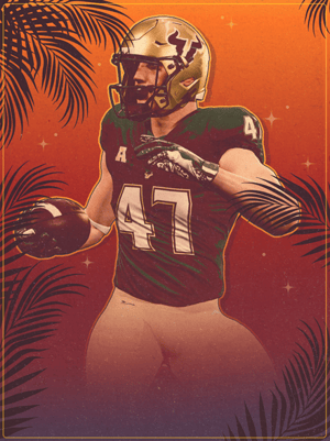 Evan Dangler Homecoming 88 OVR - College Football 26