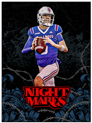 Blake Baker Nightmares 89 OVR - College Football 26