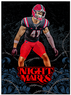 James Kreutz Nightmares 89 OVR - College Football 26