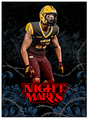 Que Billingsley Nightmares 87 OVR - College Football 26