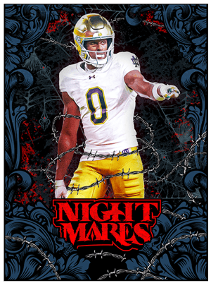 Malachi Fields Nightmares 92 OVR - College Football 26