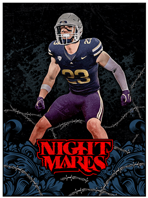 Gage Summers Nightmares 89 OVR - College Football 26