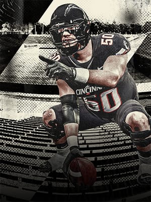 Evan Tengesdahl Rivals 91 OVR - College Football 26