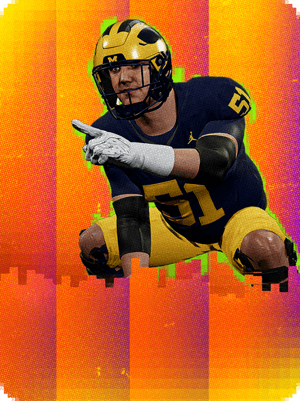Greg Crippen Stars of the Season 94 OVR - College Football 26