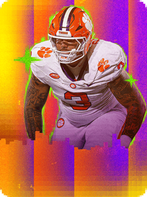 T.J. Parker Stars of the Season 96 OVR - College Football 26