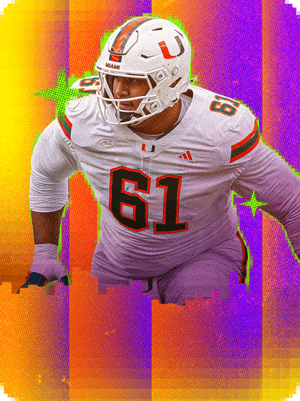Francis Mauigoa Stars of the Season 96 OVR - College Football 26