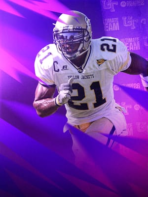 Calvin Johnson Halloween Rush 92 OVR - College Football 26