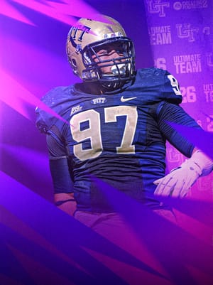 Aaron Donald Black Friday Rush 94 OVR - College Football 26