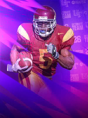 Reggie Bush Holiday Rush 95 OVR - College Football 26