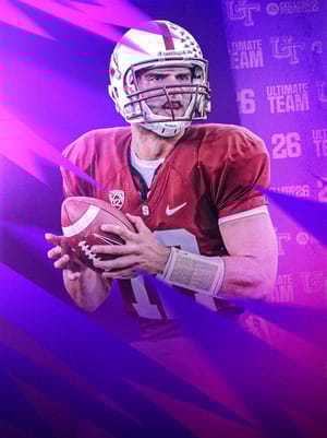 Andrew Luck Holiday Rush 95 OVR - College Football 26