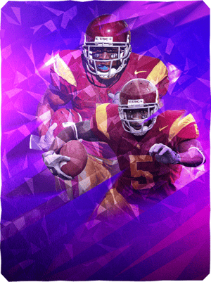 Reggie Bush Holiday Rush 95 OVR - College Football 26