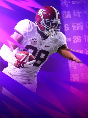 O.J. Howard Valentine's Rush 97 OVR - College Football 26