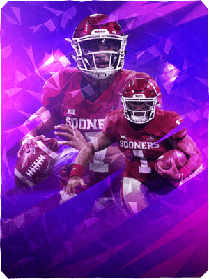 Jalen Hurts Valentine's Rush 97 OVR - College Football 26