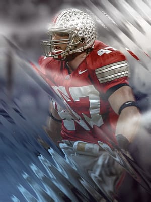 A.J. Hawk S8 Ultimate Alumni 99 OVR - College Football 26