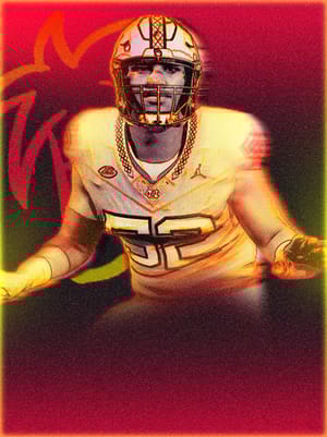 Daniel King Spring Break 95 OVR - College Football 26