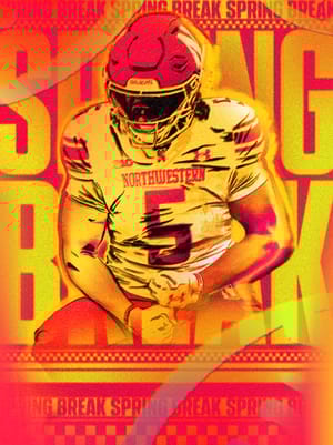 Caleb Komolafe Spring Break 98 OVR - College Football 26