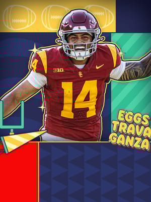 Jayden Maiava Eggstravaganza 99 OVR - College Football 26