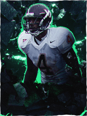 DeAngelo Hall Record Breakers 98 OVR - College Football 26