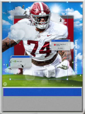 Kadyn Proctor What If? 99 OVR - College Football 26