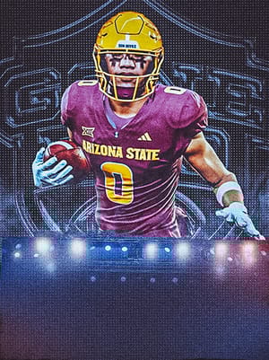 Jordyn Tyson Gone Pro 98 OVR - College Football 26