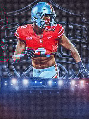 Caleb Downs Gone Pro 98 OVR - College Football 26