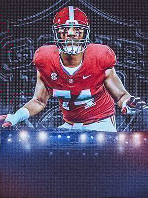 Kadyn Proctor Gone Pro 98 OVR - College Football 26