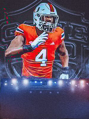 Rueben Bain Jr. Gone Pro 98 OVR - College Football 26