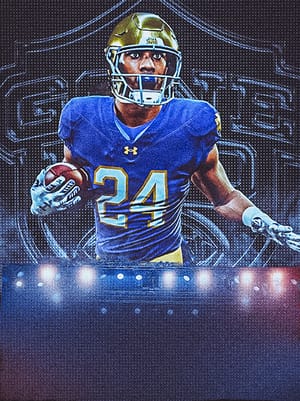 Jadarian Price Gone Pro 97 OVR - College Football 26