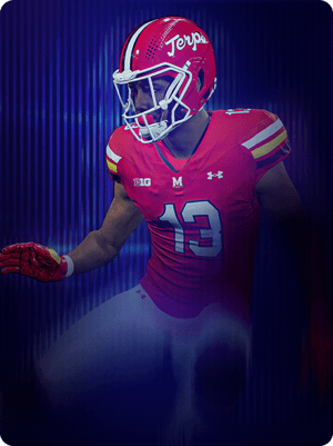 Lavain Scruggs Mirage 95 OVR - College Football 26