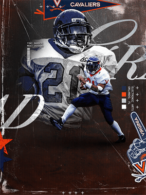 Tiki Barber Graduation 99 OVR - College Football 26