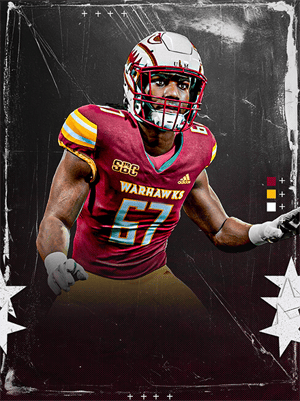 AJ Vinson Graduation 96 OVR - College Football 26