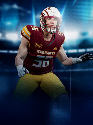 Jay Mickle Blue Chip 88 OVR - College Football 26